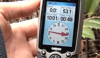 Функция компаса в GPS-навигаторе