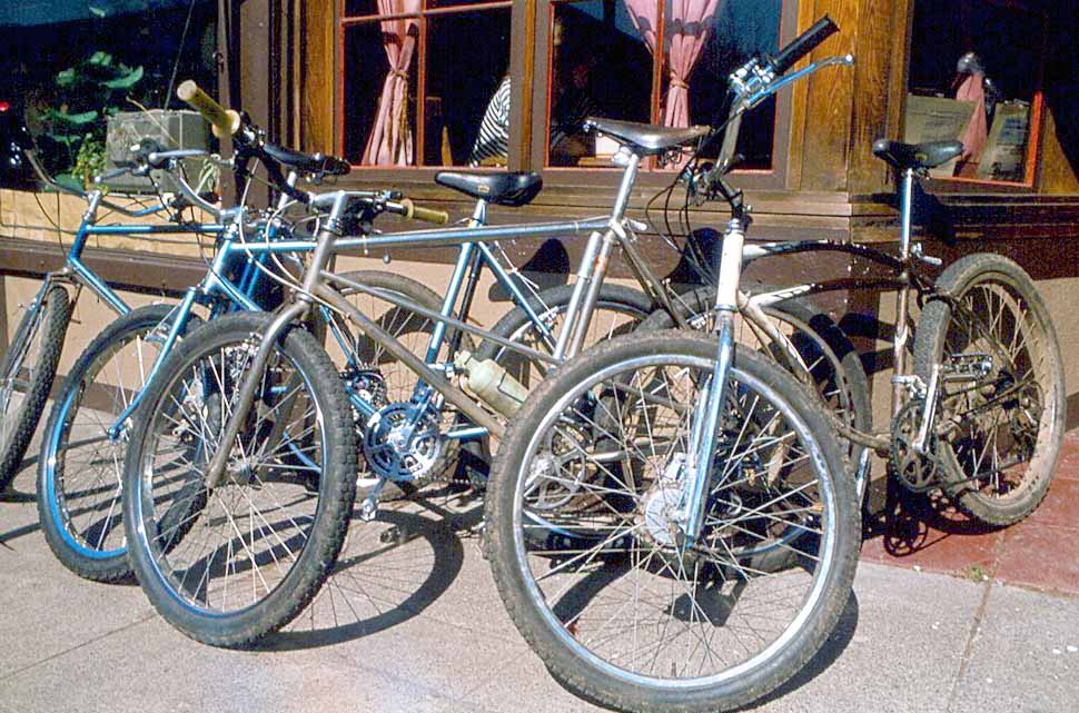 Первые горные велосипеды фото