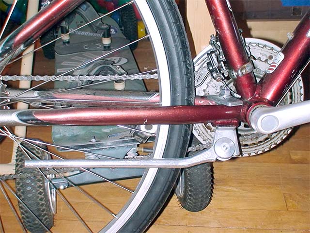 Велосипед с подножкой