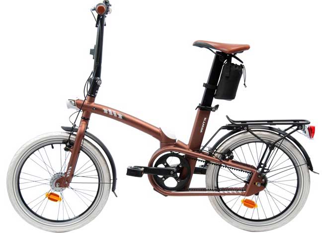 Складной велосипед с планетарной втулкой Shimano nexus 7 B’Twin Tilt 9 2013 года
