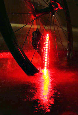 Водонепроницаемость светодиодной велосипедной подсветки Monkey Light
